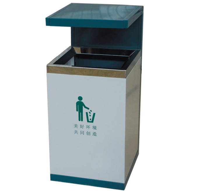 濰坊鋼板垃圾桶，濰坊景區(qū)垃圾桶